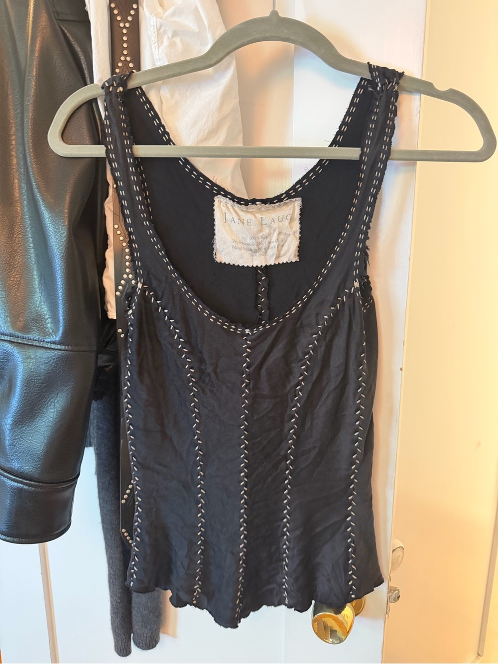 100% silk top